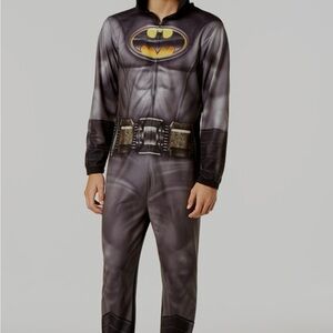 Men’s Batman costume/onesie pajamas (size large)